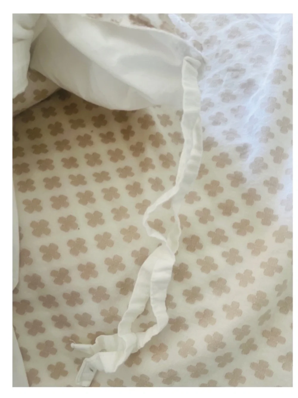 West Elm Jacquard Print Duvet • Full/Queen